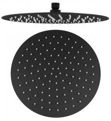 SAPHO - SLIM hlavová sprcha, průměr 300, černá mat (MS573B)