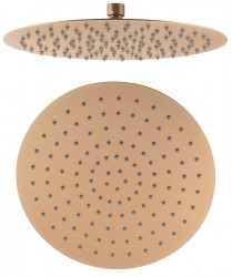 SAPHO - SLIM hlavová sprcha, průměr 300, měď mat (MS573PG)