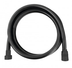 SAPHO - SOFTFLEX plastová sprchová hadice, 150cm, černá mat (1208-17)
