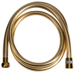 SAPHO - SOFTFLEX plastová sprchová hadice, 150cm, světlé zlato mat (1208-19GBL)