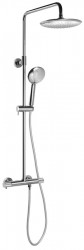 SAPHO - SOLARIS sprchový sloup s termostatickou baterií, chrom (WD139)