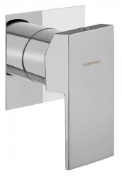 SAPHO - SPECTRE podomítková sprchová baterie, 1 výstup, chrom (1102-76)