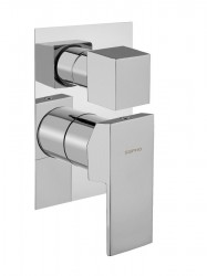 SAPHO - SPECTRE podomítková sprchová baterie, 3 výstupy, chrom (1102-77)