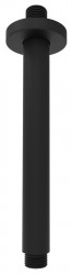 SAPHO - Sprchové stropní ramínko, kulaté, 200, černá mat (1205-05B)