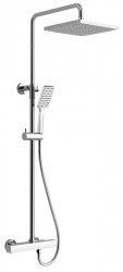 SAPHO - Sprchový sloup s termostatickou baterií, chrom (KJ139)