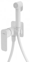 SAPHO - SPY podomítková bidetová baterie se Stop sprškou, bílá mat (PY13/14)