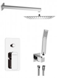 SAPHO - SPY podomítkový sprchový set s pákovou baterií, 2 výstupy, chrom (PY42-01)