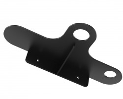 SAPHO - TETRIS držák umývátka, stojánková baterie, pravý, černá mat (TZ427)