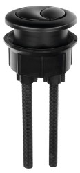 SAPHO - Tlačítko DUAL 49, černá mat (NDPC1012RB-2)