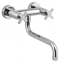 SAPHO - TRAX nástěnná baterie, chrom (606)