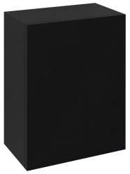 SAPHO - TREOS skříňka horní dvířková 35x50x22cm, pravá/levá, černá mat (TS040-3535)