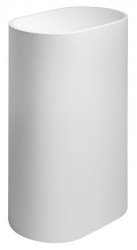 SAPHO - TREVA umyvadlo volně stojící, litý mramor, 56,5x85cm, bílá mat (TR565)