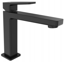 SAPHO - TURSI stojánková umyvadlová baterie, výška 190, černá mat (TI004B)