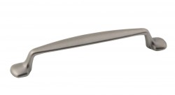 SAPHO - Úchytka, rozteč 128mm, staro-stříbrná (WR019)