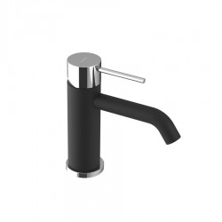 SAPHO - ULTRAMIX stojánková umyvadlová baterie, černá mat/chrom (UT002BC)