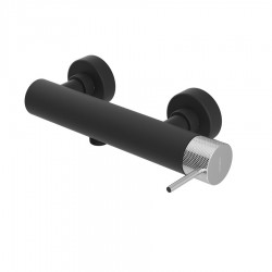 SAPHO - ULTRASAN nástěnná sprchová baterie, černá mat/chrom (UT011VBC)