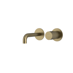 SAPHO - ULTRATAP podomítková dvouprvková umyvadlová baterie, hubice 15cm, zlato mat (UT118TG)