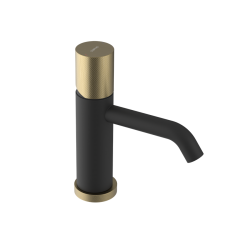 SAPHO - ULTRATAP stojánková umyvadlová baterie, černá mat/zlato mat (UT002TBG)