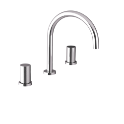 SAPHO - ULTRATAP tříprvková stojánková umyvadlová baterie, chrom (UT017T)