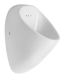 SAPHO - Urinál se zakrytým přívodem vody, Rimless, 32x52cm (TP635)