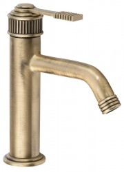 SAPHO - VERSI stojánková umyvadlová baterie, bronz (RV002/18)
