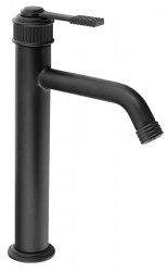 SAPHO - VERSI stojánková umyvadlová baterie, výška 240, černá mat (RV004/15)
