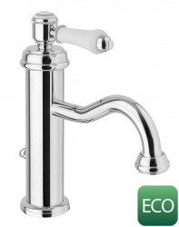 SAPHO - VIENNA stojánková umyvadlová baterie s výpustí, ECO kartuše, chrom (VO002-01)
