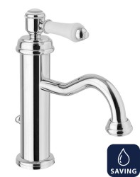 SAPHO - VIENNA stojánková umyvadlová baterie s výpustí, WATER-SAVING kartuše, chrom (VO002-01)