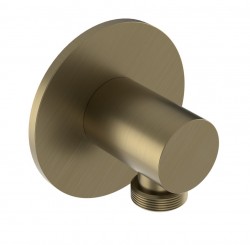 SAPHO - Vývod sprchy, kulatý, zlato mat (SG202G)