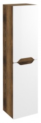 SAPHO - WAVE skříňka vysoká 35x140x30cm, levá/pravá, bílá/dub collingwood (WA245-3019)
