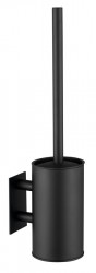 SAPHO - WC štětka samolepící, černá mat (32208B)