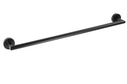 SAPHO - X-ROUND BLACK držák ručníků 600, černá mat (XR404B)