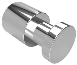 SAPHO - X-ROUND háček 30, chrom (XR212)