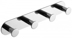 SAPHO - X-ROUND samolepící čtyřháček, nerez lesk (XR221)