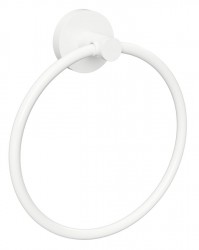 SAPHO - X-ROUND WHITE držák ručníků kruh, bílá (XR411W)