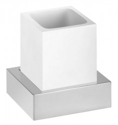 SAPHO - X-STEEL sklenka na postavení, bílá mat (XS105W)