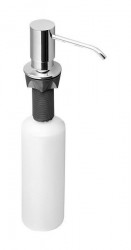 SAPHO - Zápustný dávkovač mýdla, kulatý, chrom (SP023)