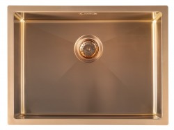 SAPHO - ZENITH nerezový dřez 60x45cm, měď mat (ZN6045PG)