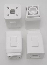 SAPHO - ZIG montážní sada, bílá mat (NDZIGB)