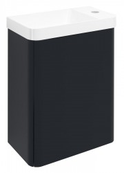 SAPHO - ZORBA umyvadlová skříňka 39x50x21,5cm, antracit matný (LT113-3434)