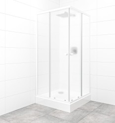SAT - Set sprchového koutu a vaničky, čtverec 90x90 cm Multi Basic SIKOBKMUQ90CH0 (SIKOBKMUQ90CH0)