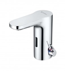 SCHELL - Celis E Elektronická umyvadlová baterie, síťové napájení 9 V DC, Bluetooth, chrom (002800699)