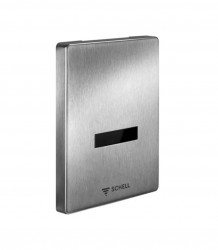 SCHELL - Compact II Infračervený splachovač pisoáru EDITION E, bateriový provoz, nerez (028072899)