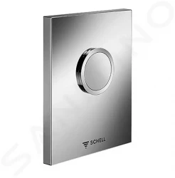 SCHELL - Compact II Tlakový splachovač WC, Edition ND pod omítku, chrom (028150699)