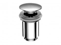 SCHELL - Edition Designová umyvadlová zátka PUSH OPEN, chrom (020000699)