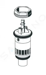 SCHELL - Příslušenství Kartuše tlakového pisoárového splachovače (294930099)