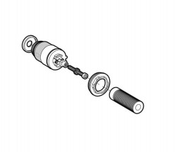 SCHELL - Příslušenství Náhradní kartuše pro podomítkové splachovače (296250099)