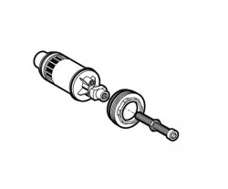 SCHELL - Příslušenství Náhradní kartuše pro podomítkové splachovače pisoárů (296280099)