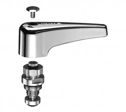 SCHELL - Příslušenství Speciální vršek, s páčkou, chrom (222090699)