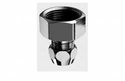 SCHELL - Příslušenství Šroubení k vodoměru, chrom (065110699)